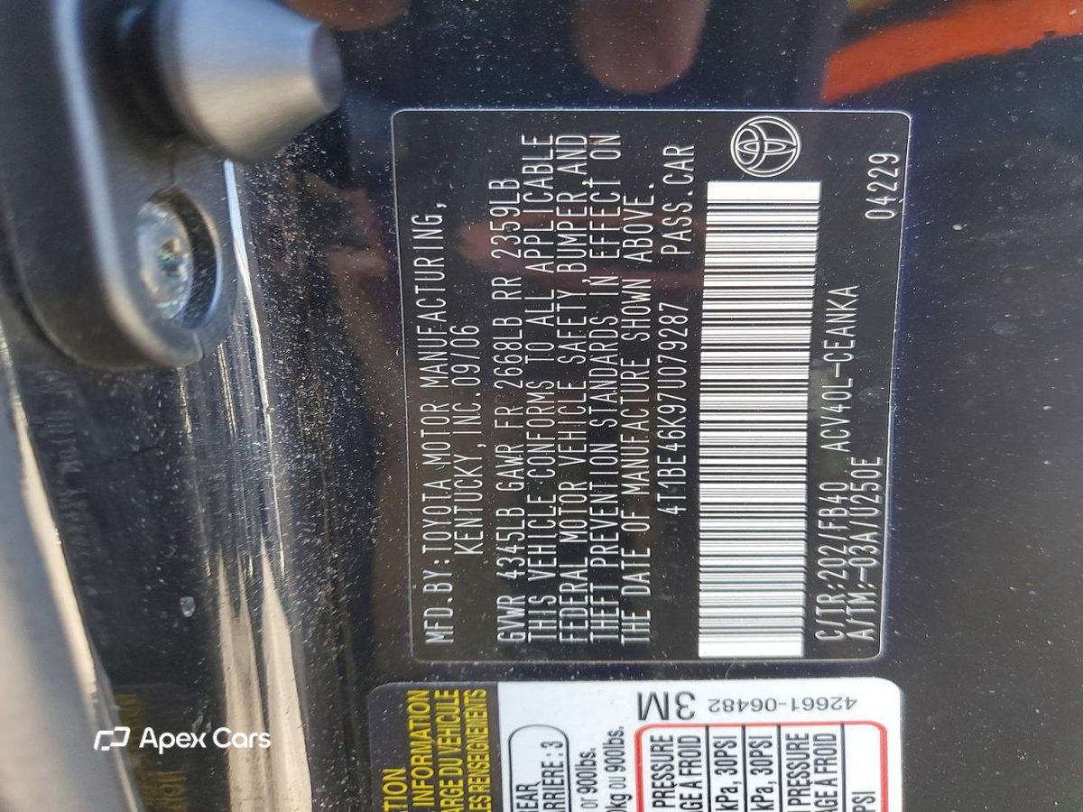 Toyota Camry 2007