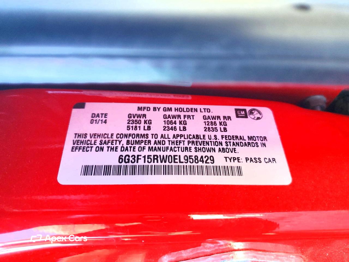 Chevrolet SS 2014