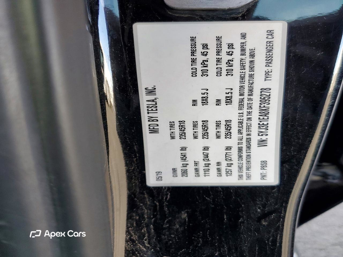 Tesla Model 3 2019