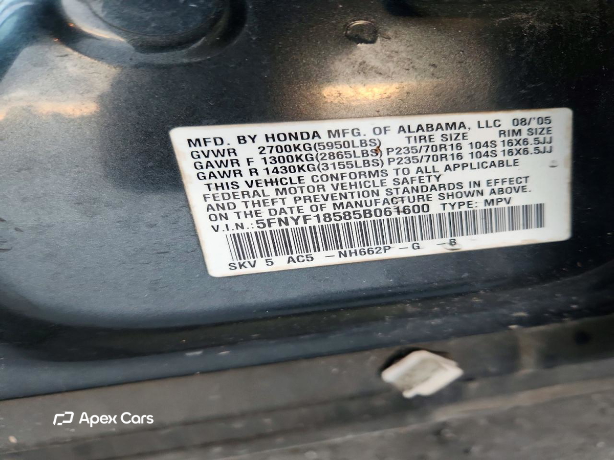 Honda Pilot 2005