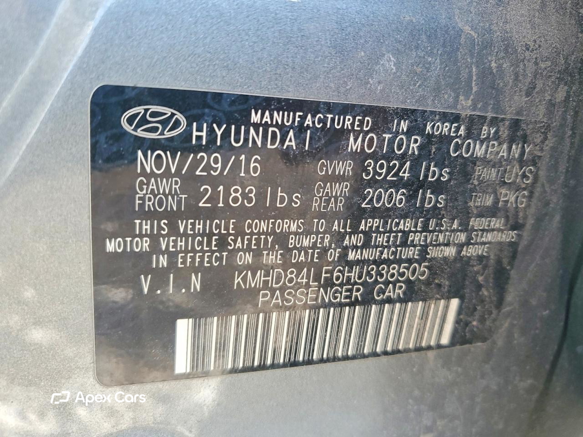 Hyundai Elantra 2017