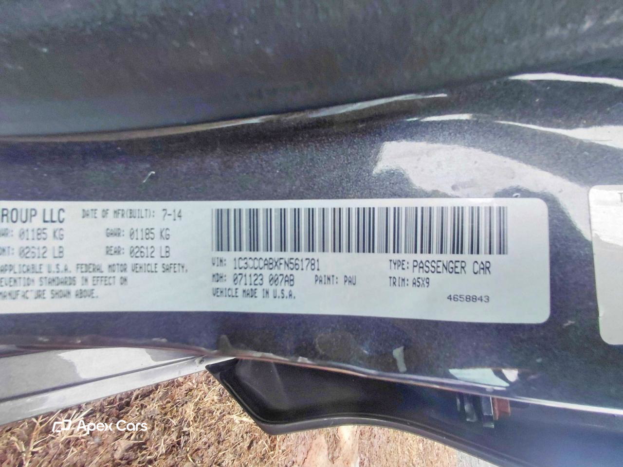 Chrysler 200 2015