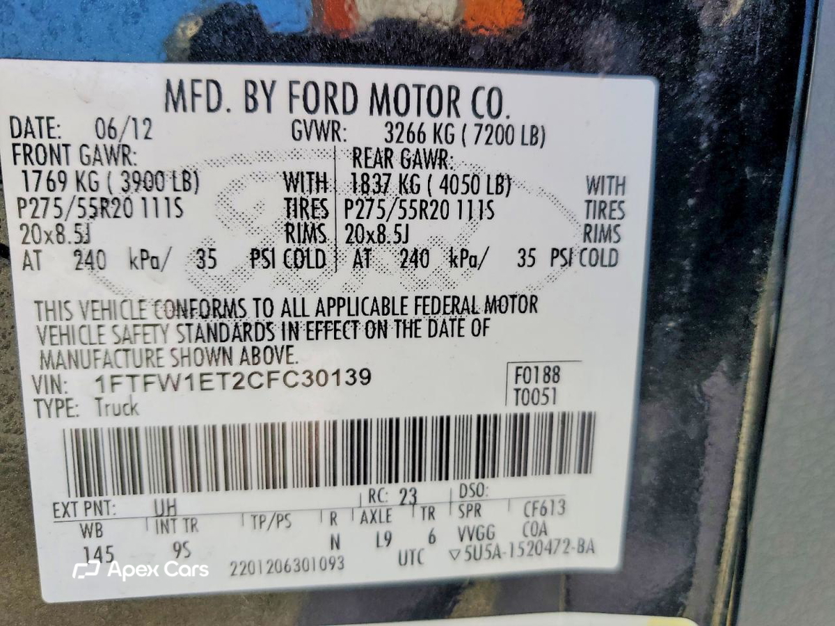 Ford F-150 2012