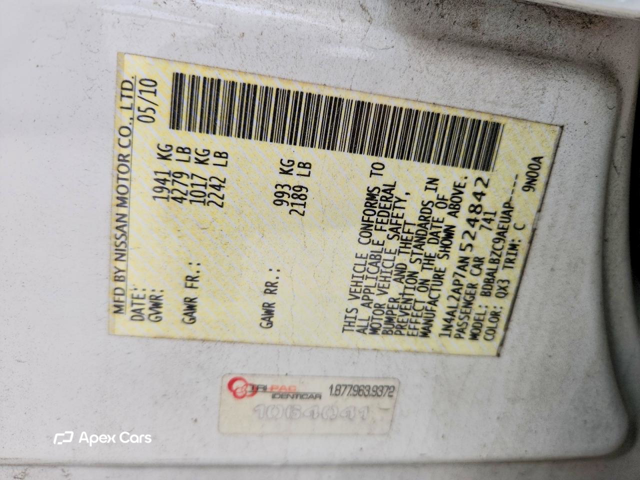 Nissan Altima 2010