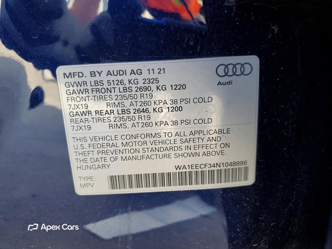 Audi Q3 2022