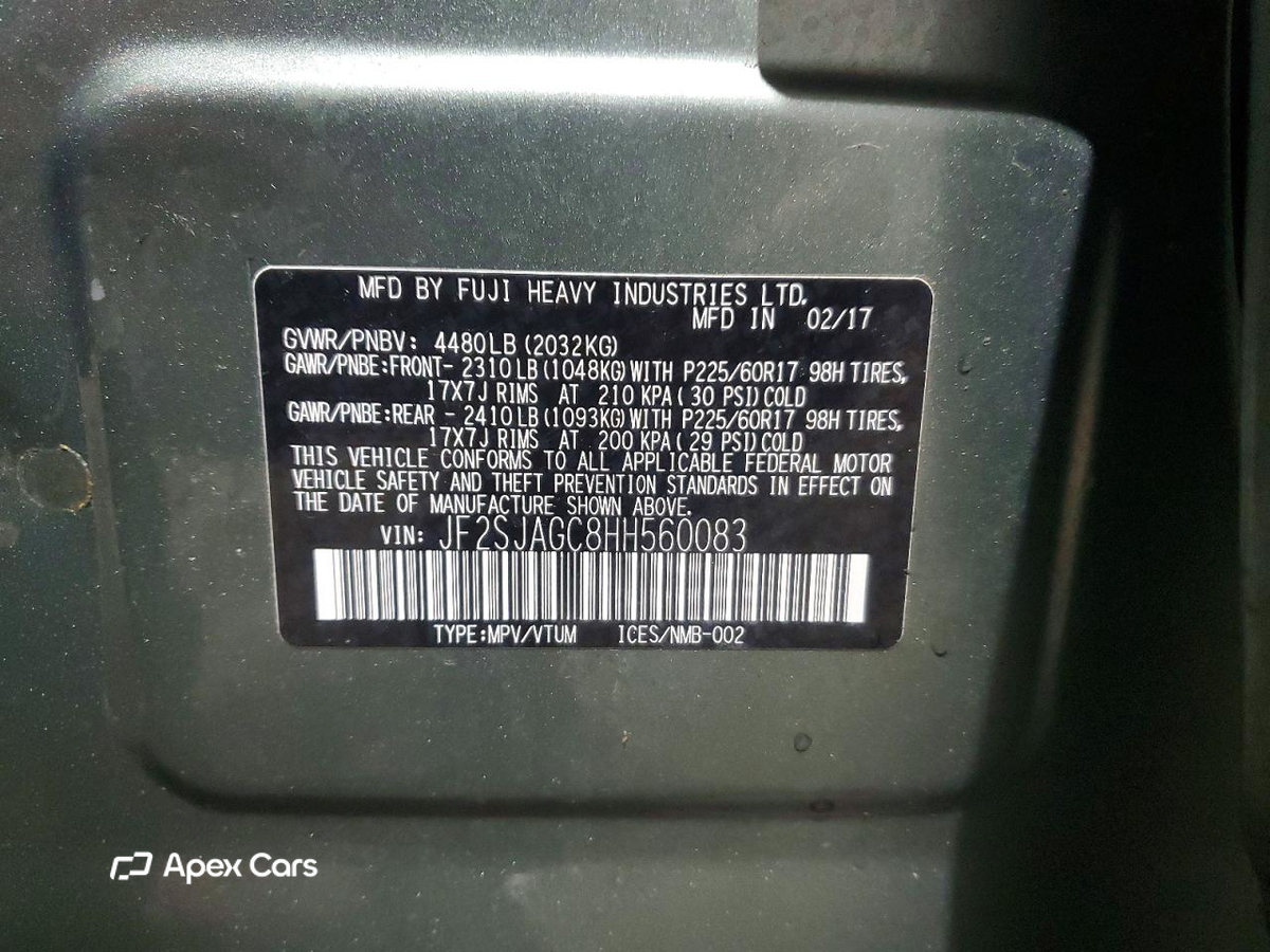 Subaru Forester 2017
