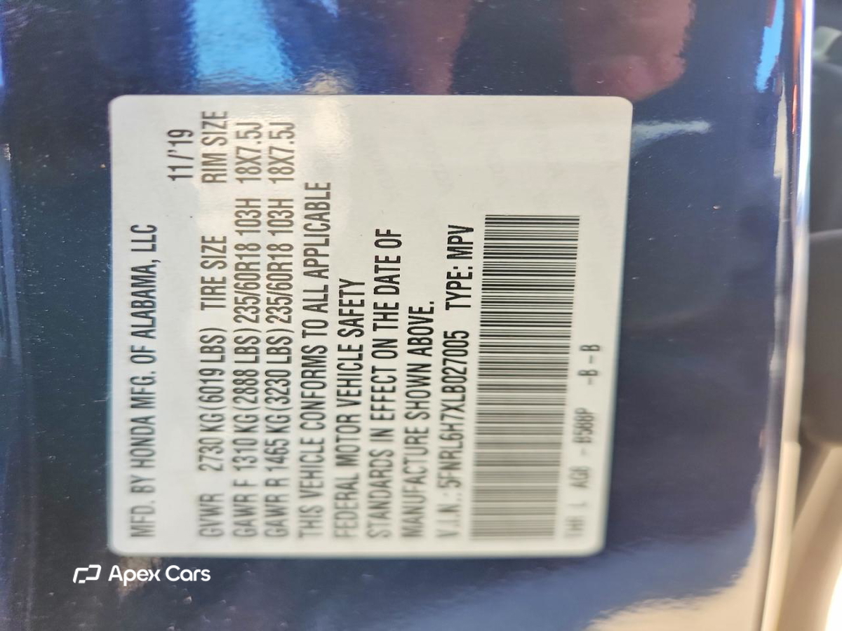 Honda Odyssey 2020