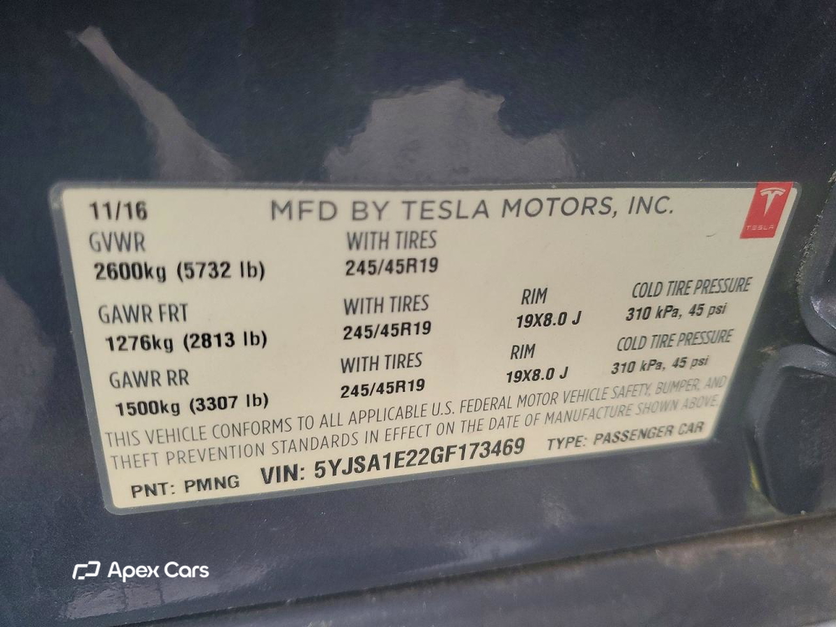 Tesla Model S 2016