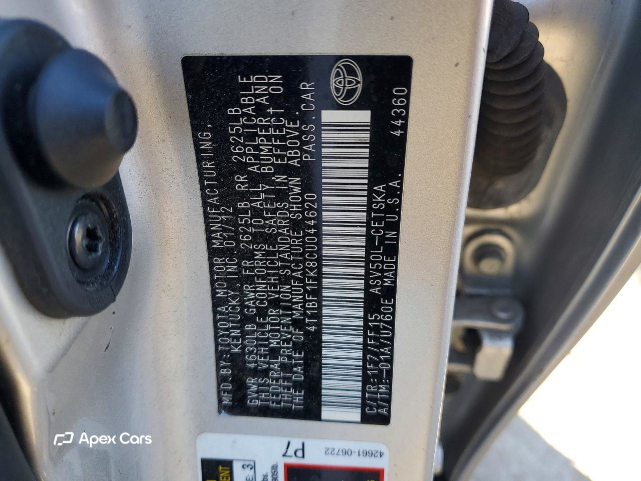 Toyota Camry 2012
