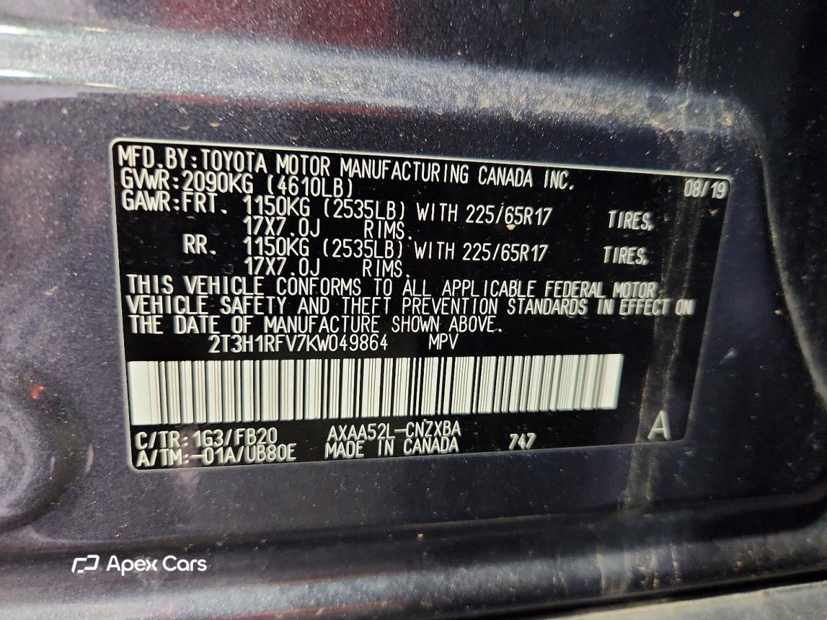 Toyota RAV 4 2019