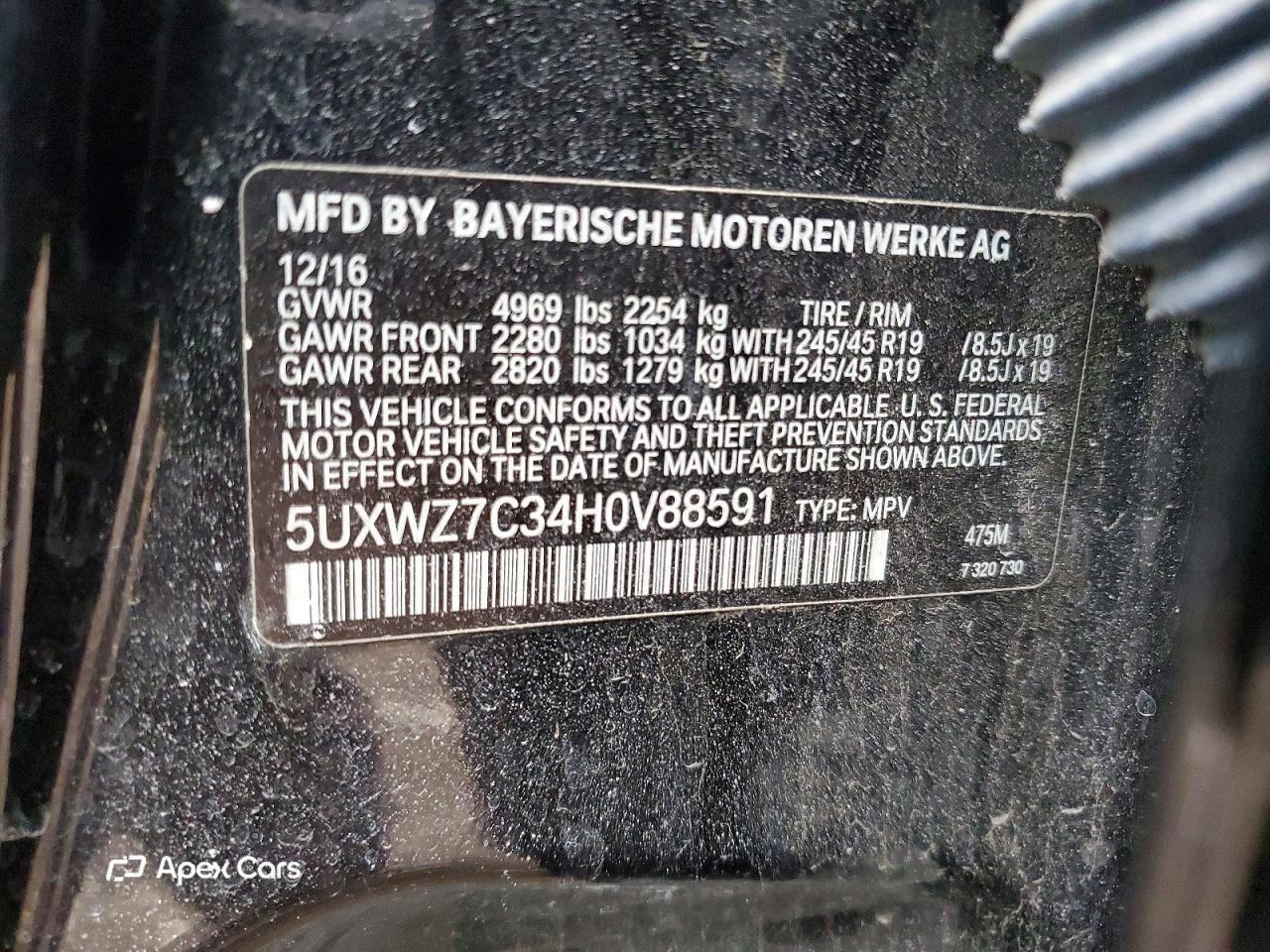 BMW X3 2017