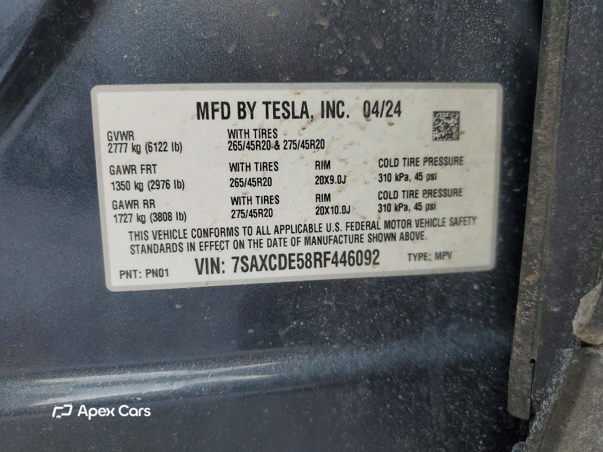 Tesla Model X 2024