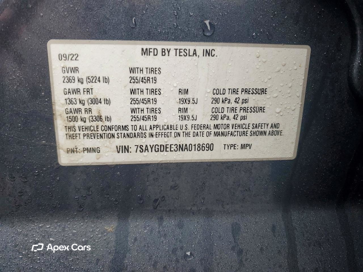 Tesla Model Y 2022