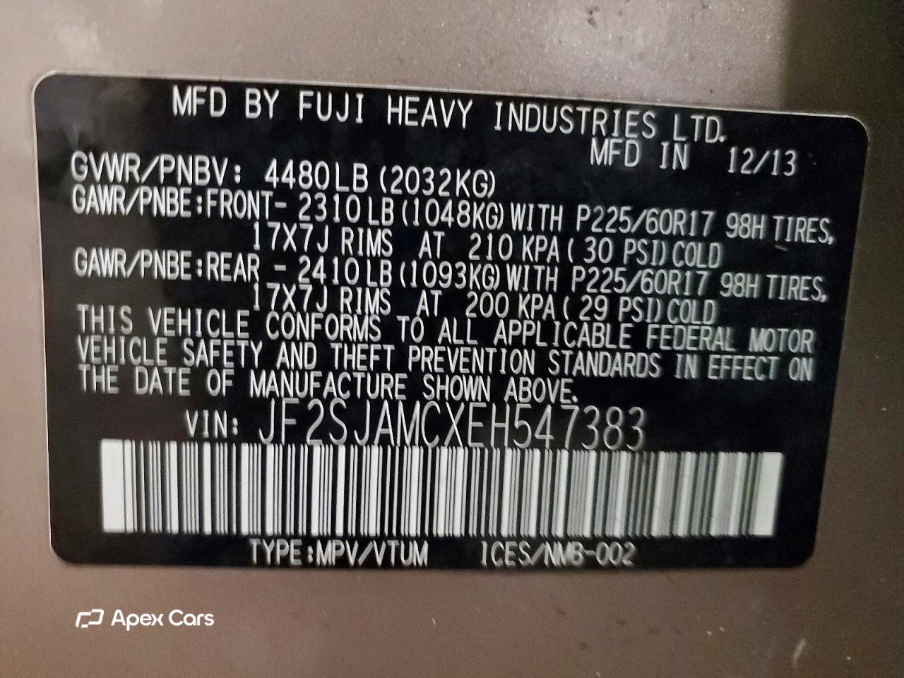 Subaru Forester 2014