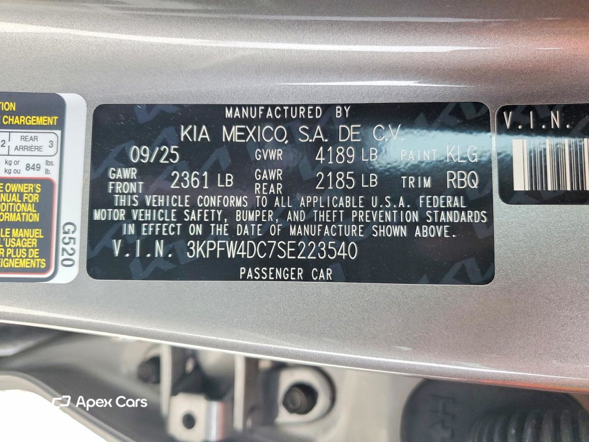 Kia K4 2025