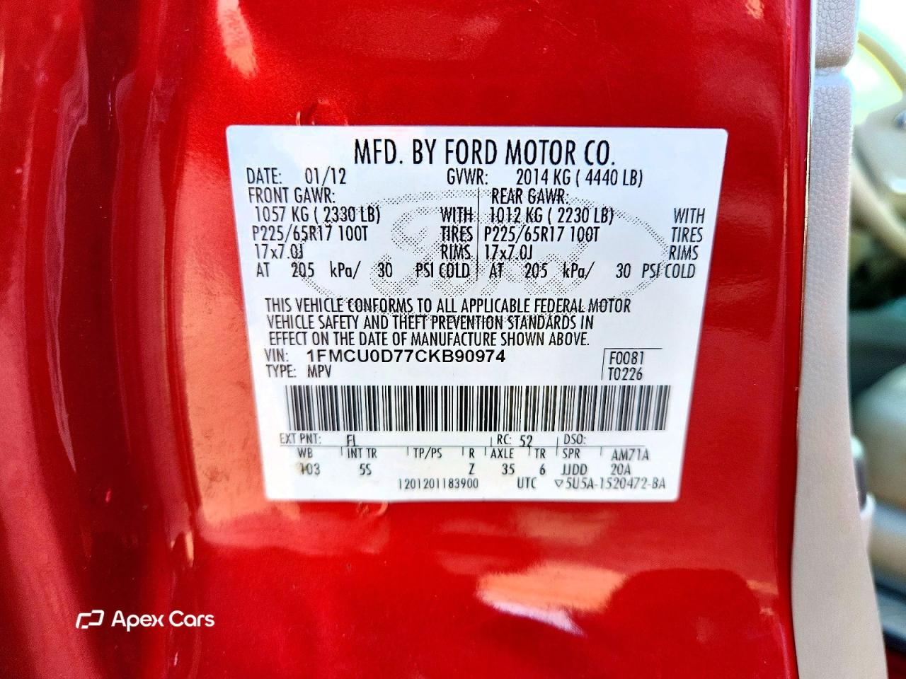 Ford Escape 2012