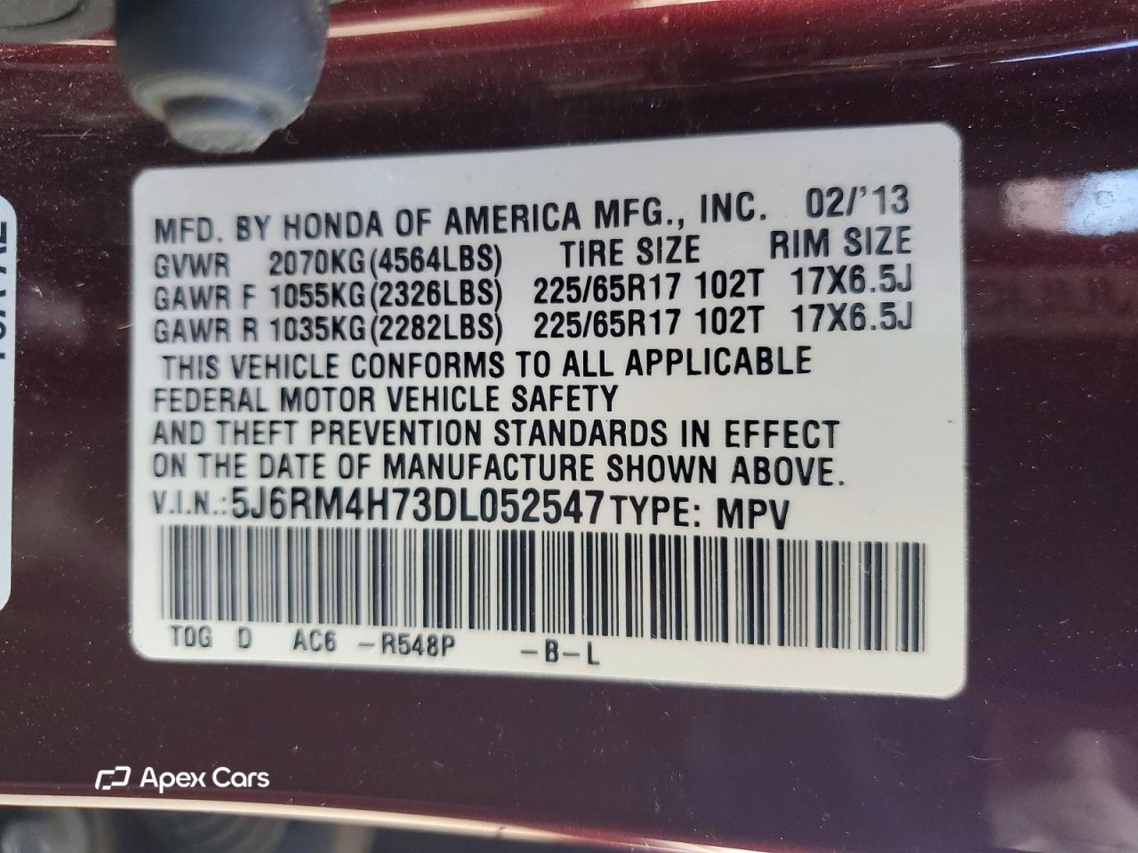 Honda CR-V 2013