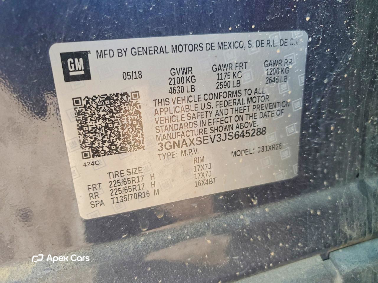 Chevrolet Equinox 2018