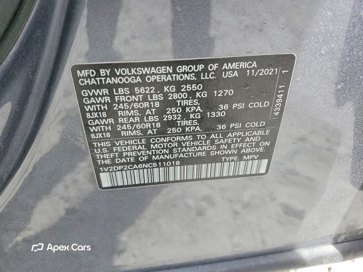 Volkswagen Atlas 2022