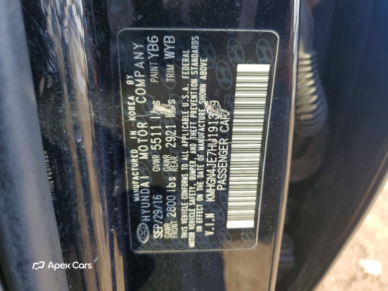 Genesis G80 2017
