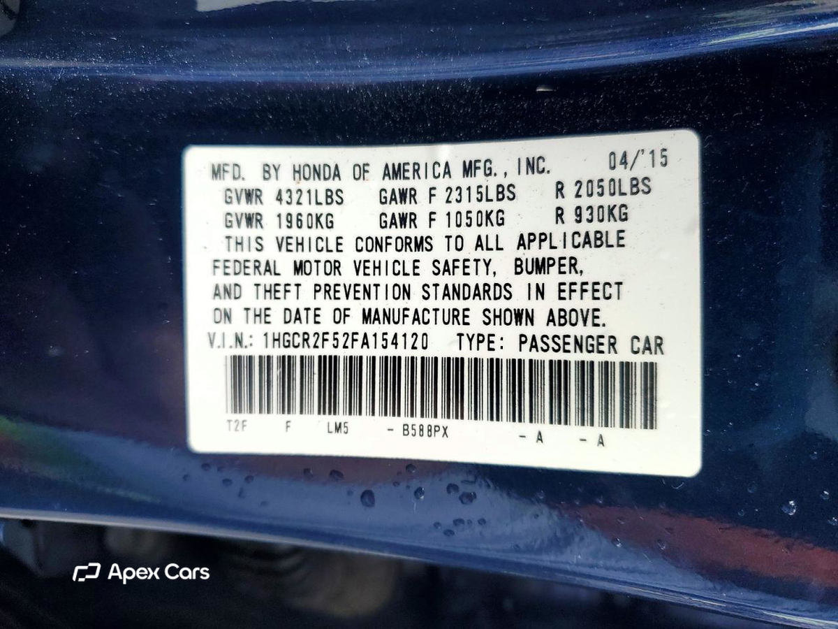 Honda Accord 2015