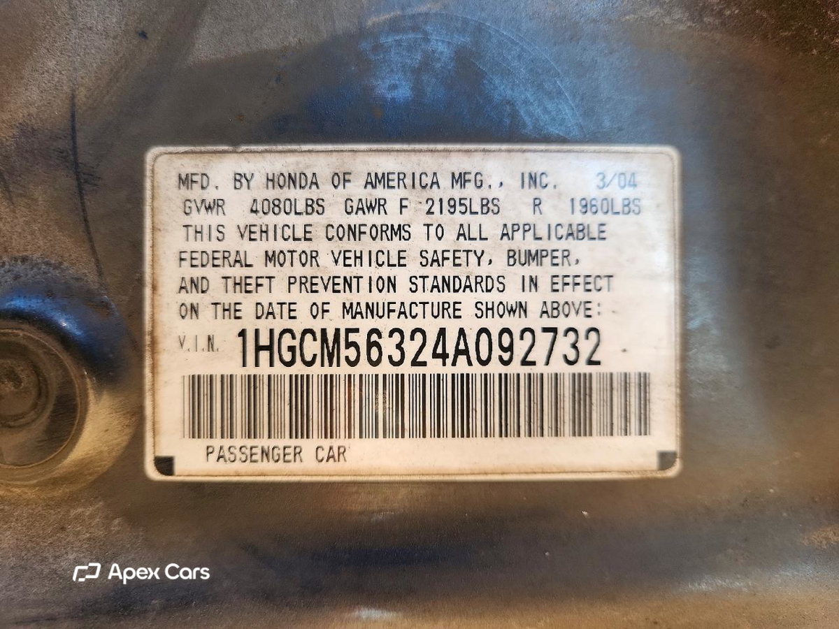 Honda Accord 2004