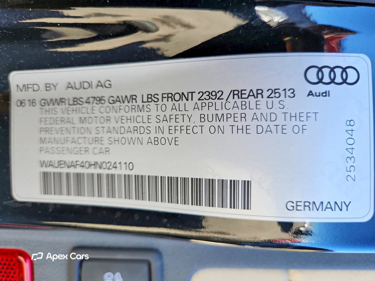 Audi A4 2017