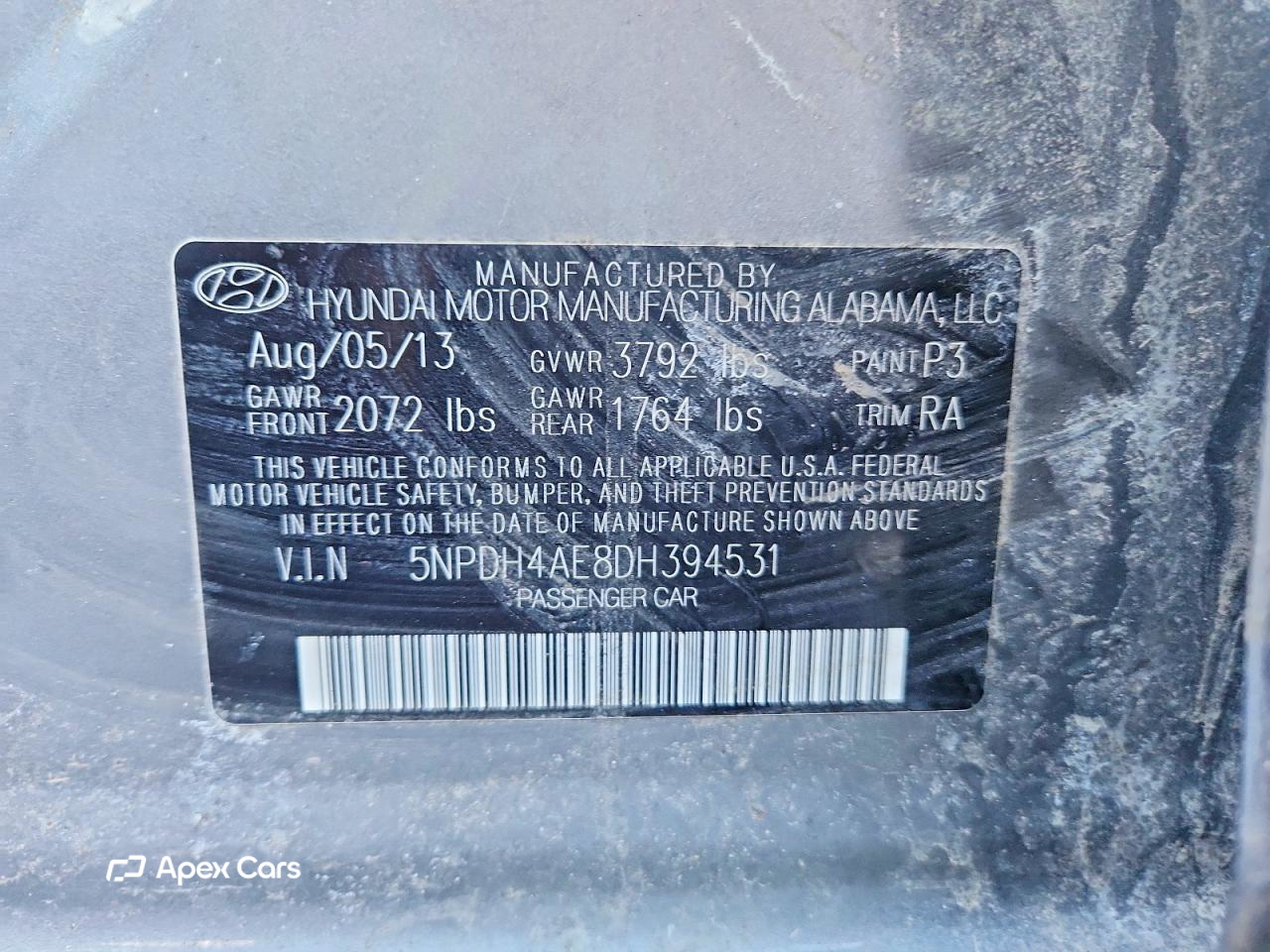 Hyundai Elantra 2013