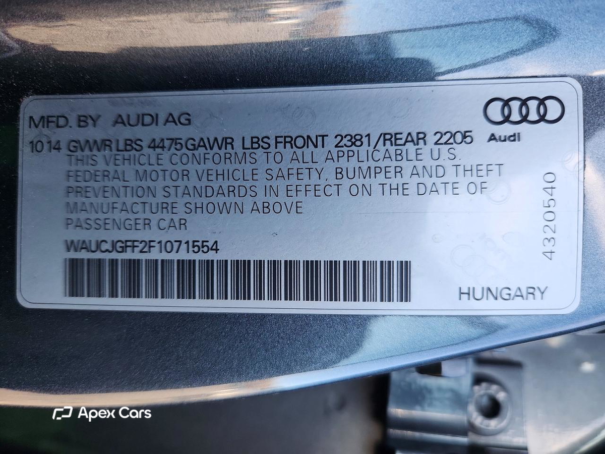 Audi A3 2015