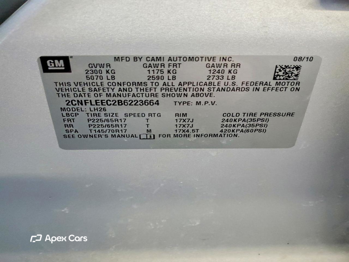 Chevrolet Equinox 2011