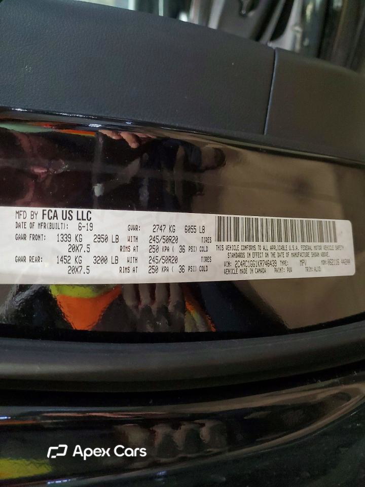 Chrysler Pacifica 2019
