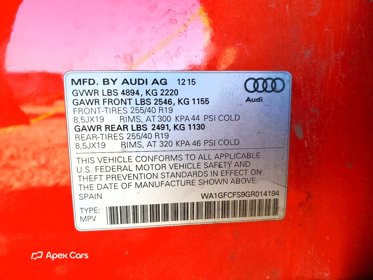 Audi Q3 2016