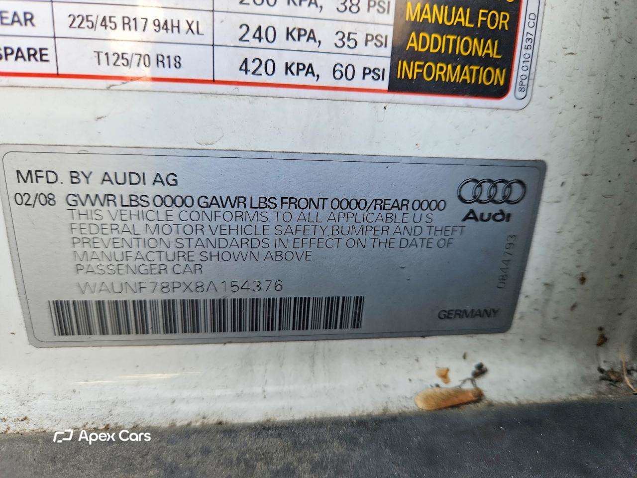 Audi A3 2008