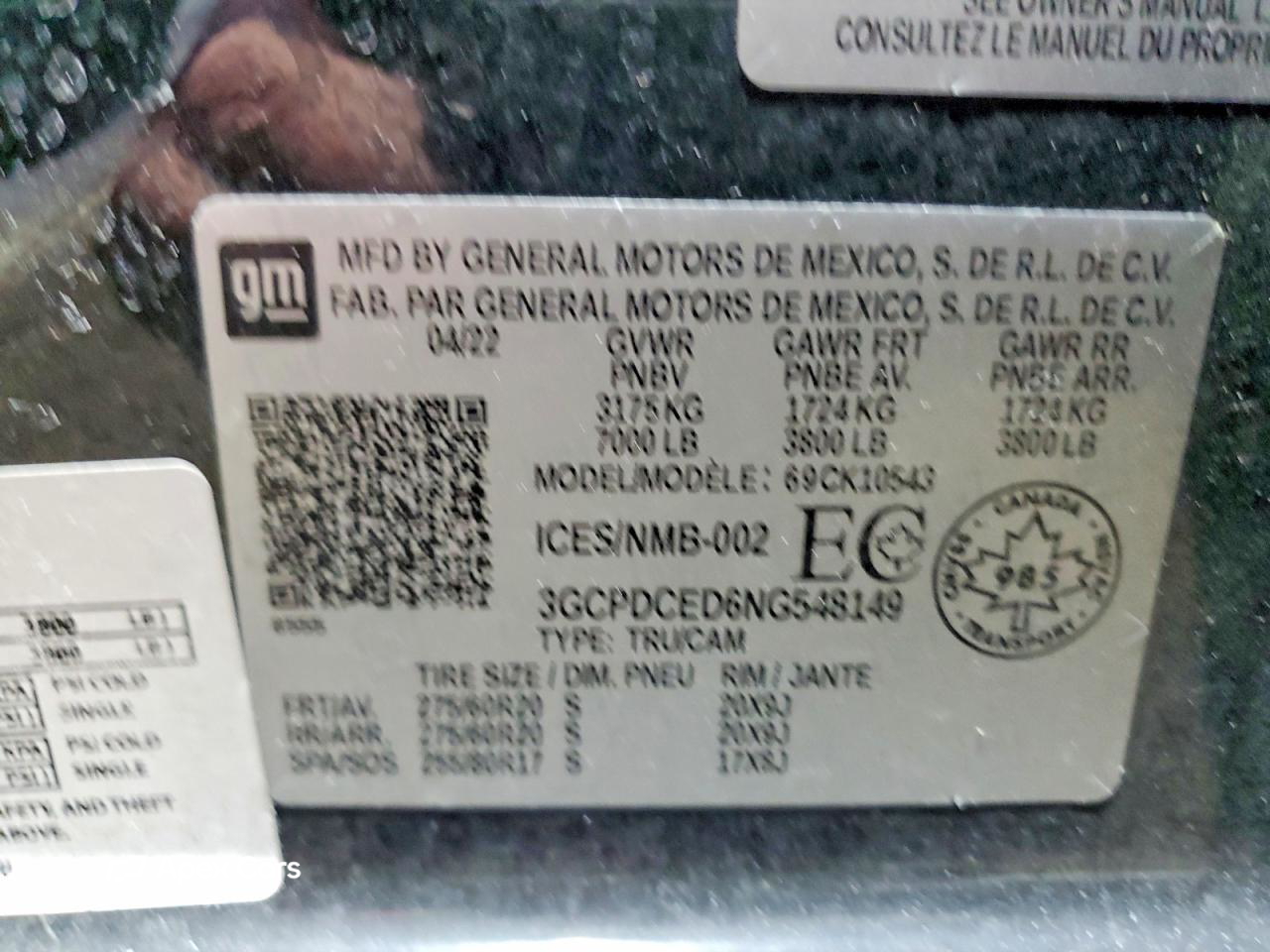 Chevrolet Silverado 2022