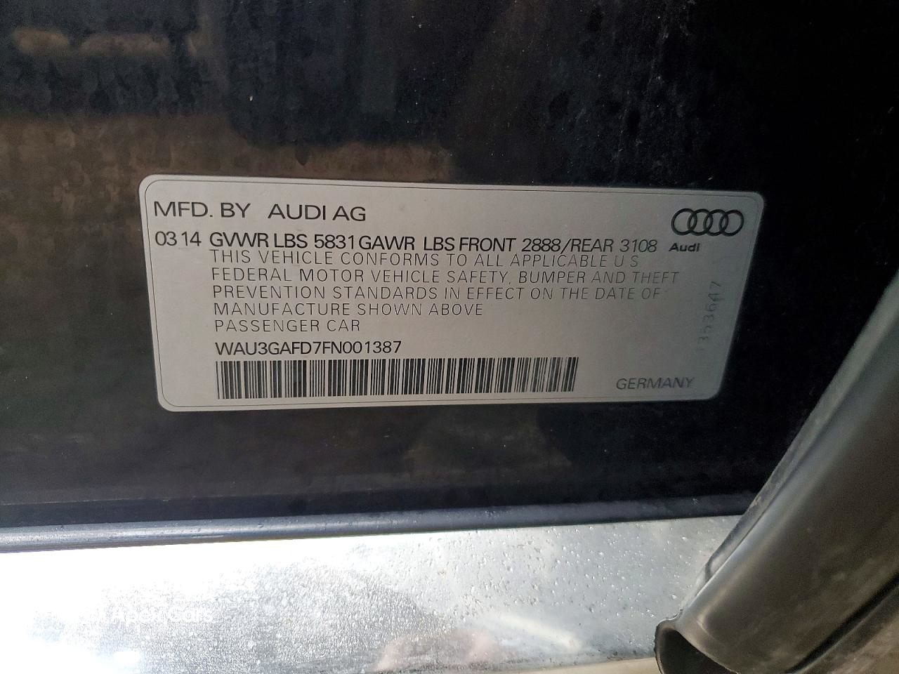 Audi A8 2015