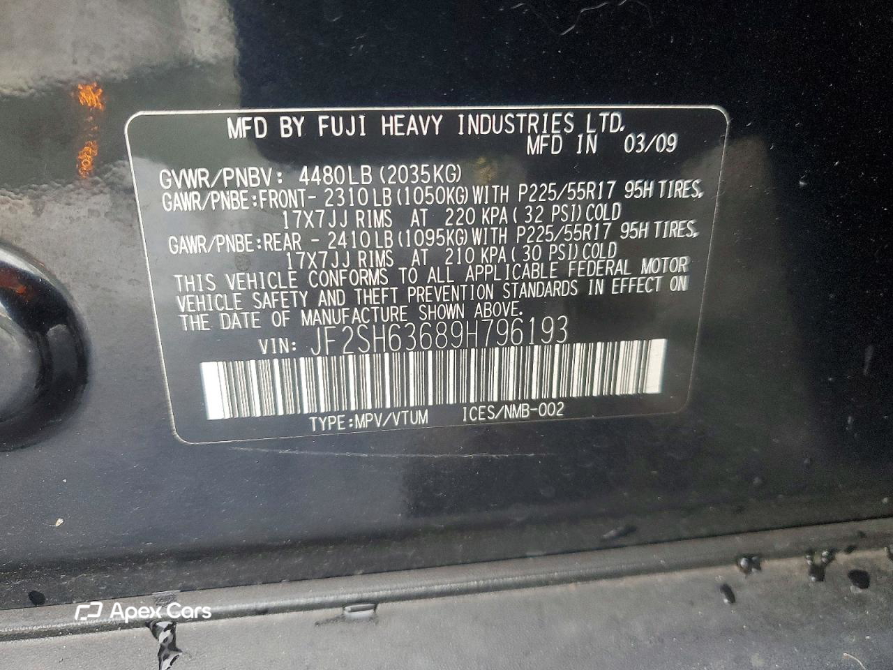 Subaru Forester 2009