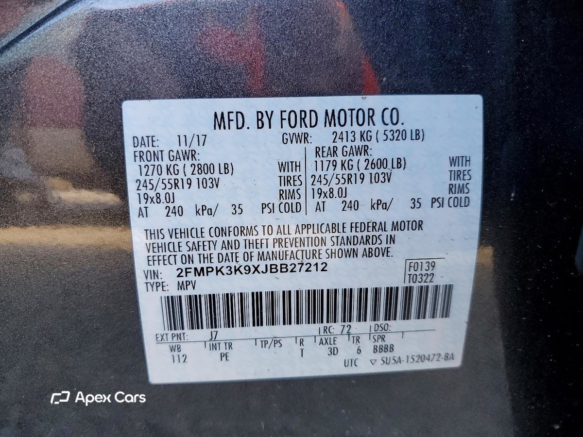 Ford Edge 2018