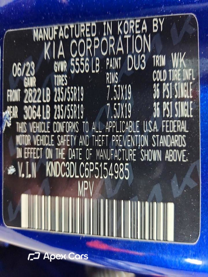 Kia EV6 2023