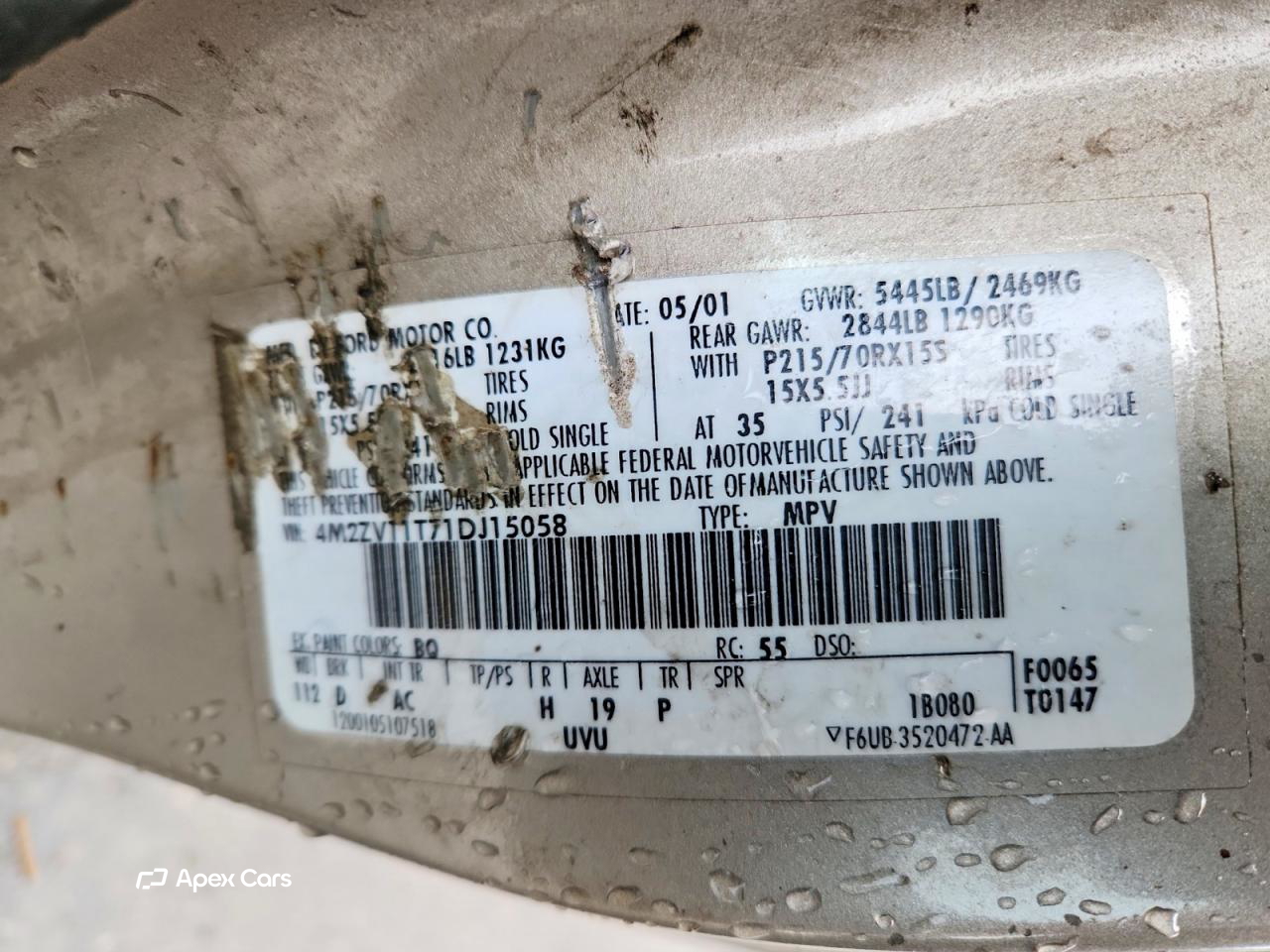 Mercury Villager 2001