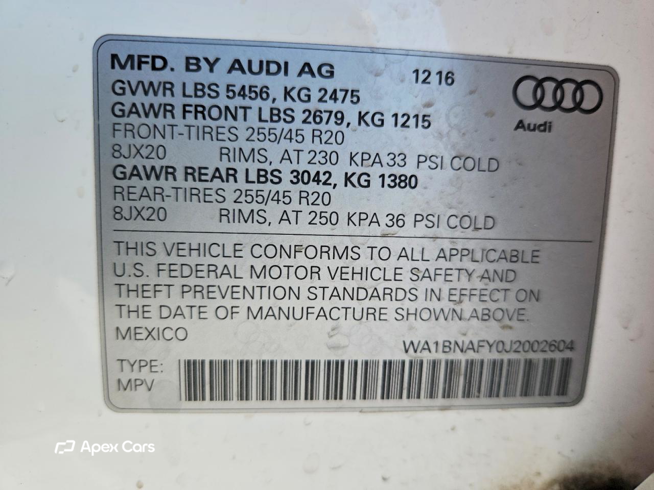 Audi Q5 2018