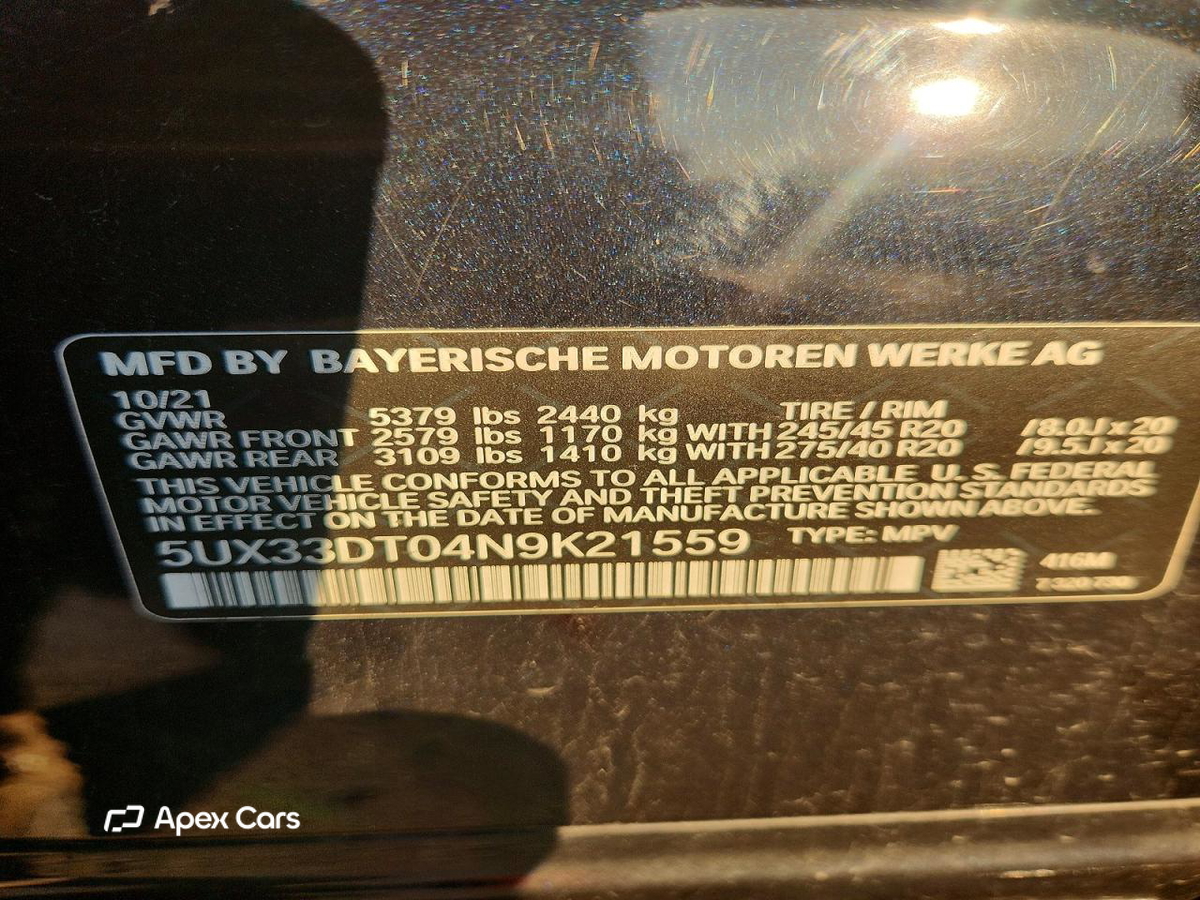 BMW X4 2022