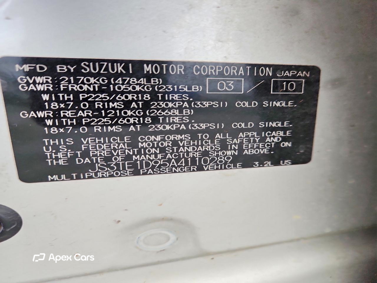 Suzuki Grand Vitara 2010