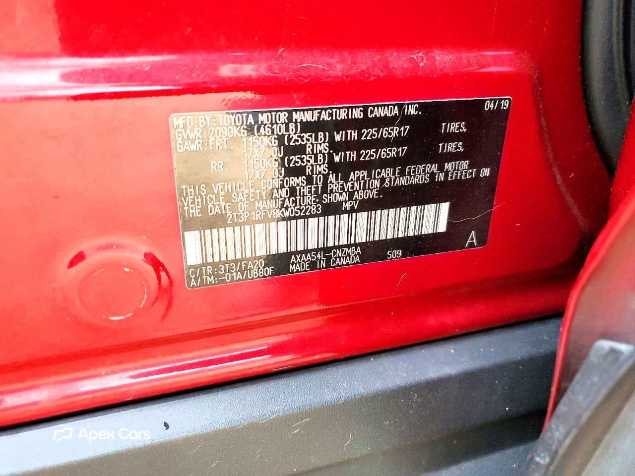 Toyota RAV 4 2019
