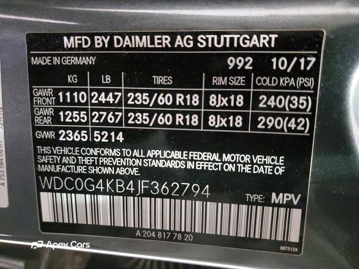 Mercedes-Benz GLC 2018