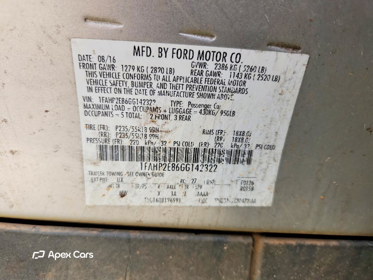 Ford Taurus 2016