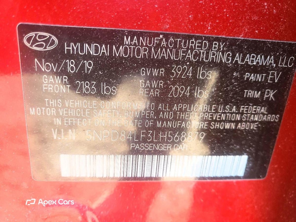 Hyundai Elantra 2020