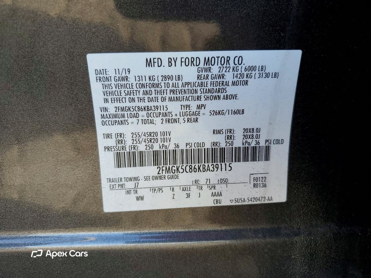 Ford Flex 2019