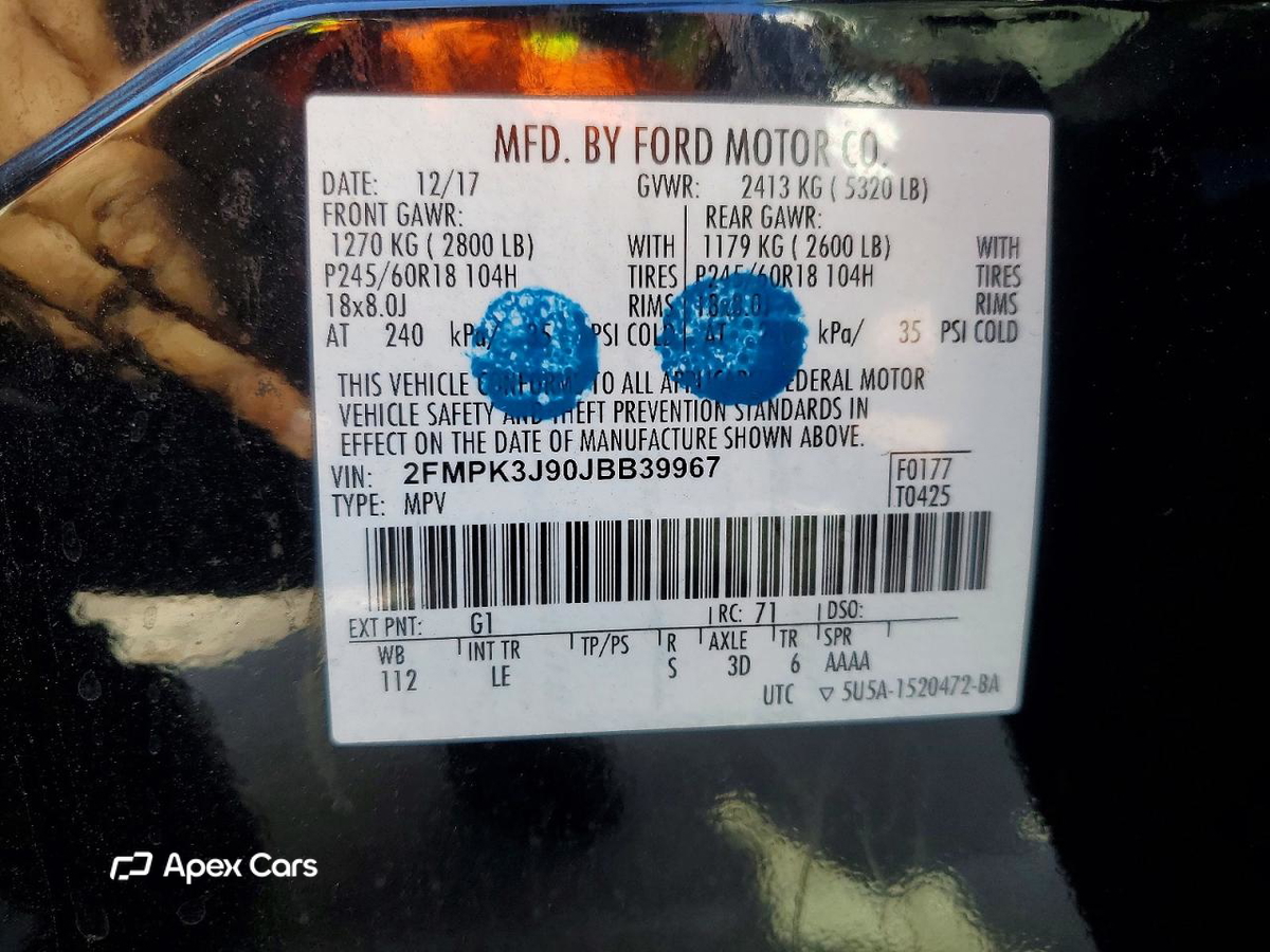 Ford Edge 2018