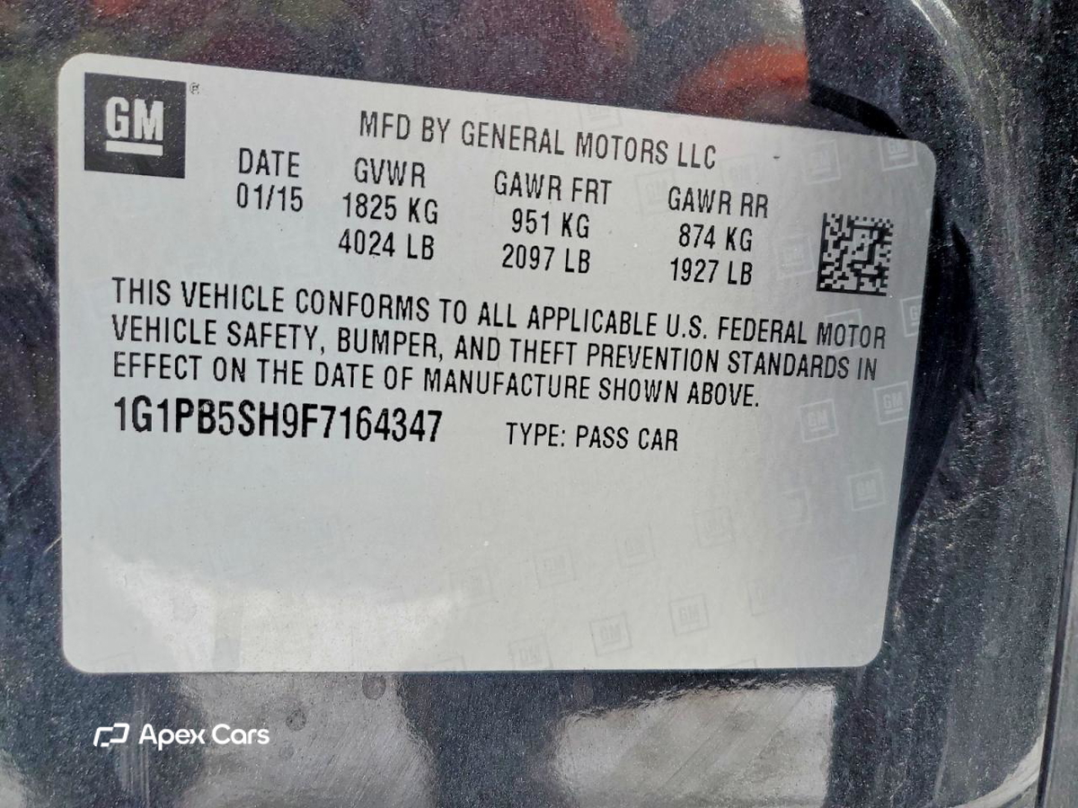 Chevrolet Cruze 2015