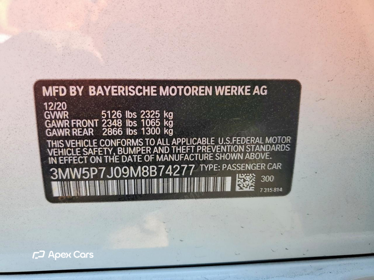 BMW Series 3 2021